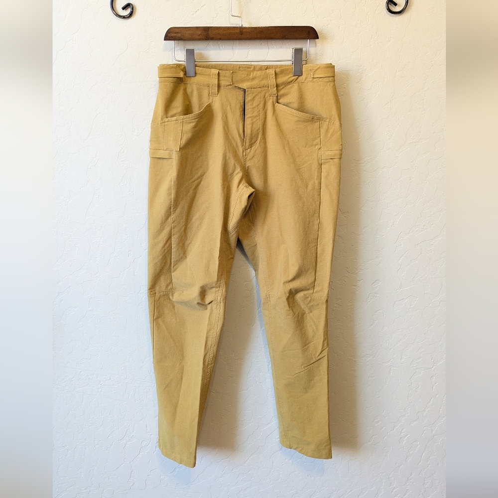 Ten Thousand Tactical Utility Mustard Yellow Hiking Pants - Picture 2 of 5